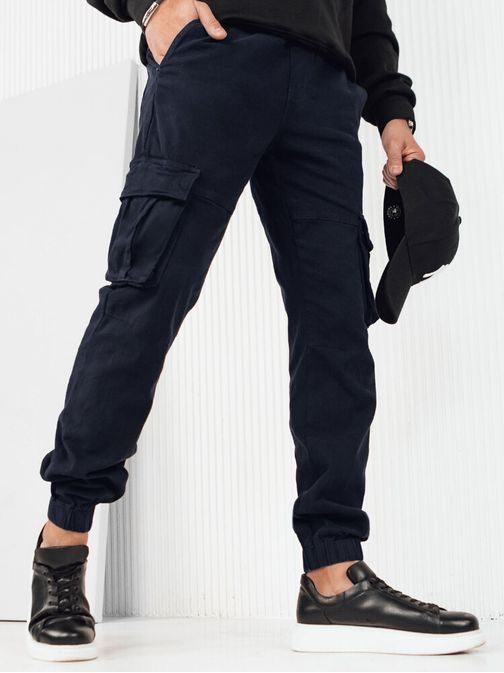 Kék férfi jogger capris
