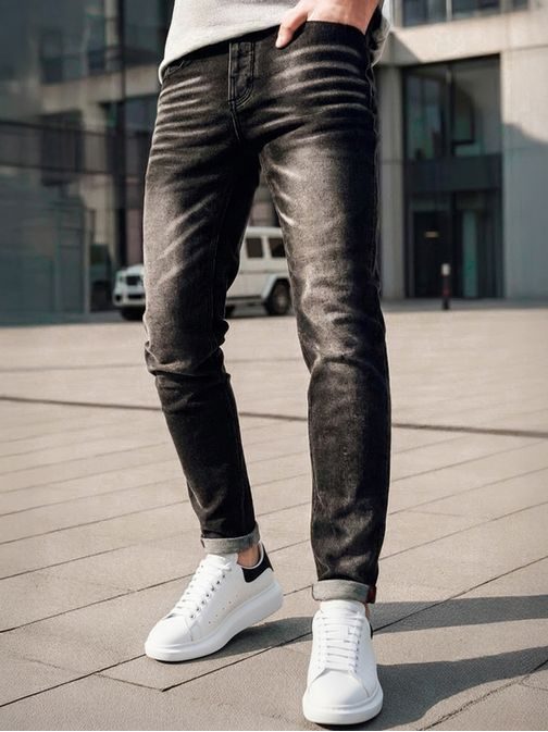 Stílusos férfi farmer nadrág