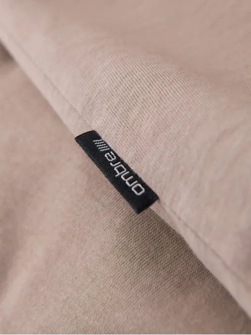 Basic Sand pamut póló kerek nyakú póló V11 TSBS-0236