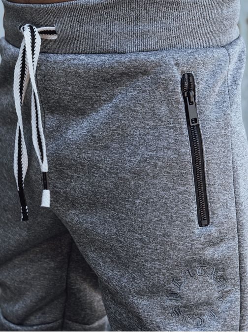 Modern szürke melegítő nadrág