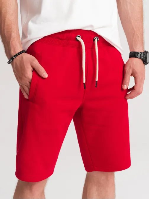 Klaszikus piros bermuda W238