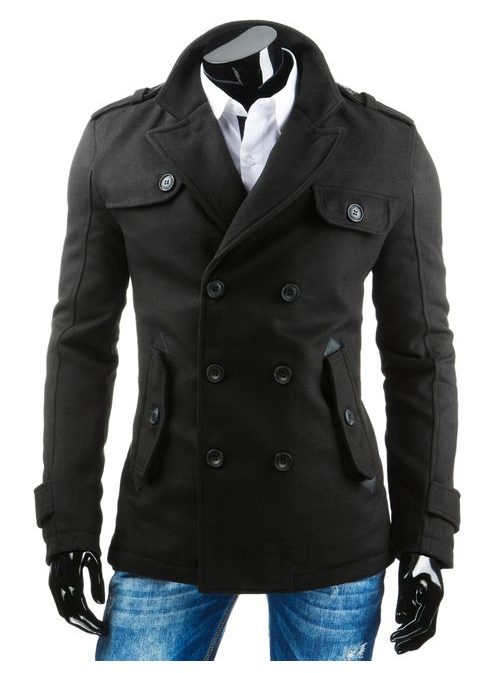 Fekete férfi kabát