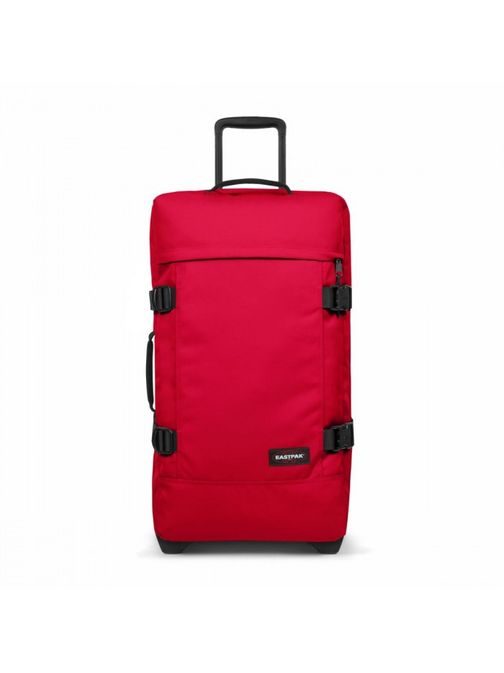 Piros utazó bőrönd  EASTPAK TRANVERZ M