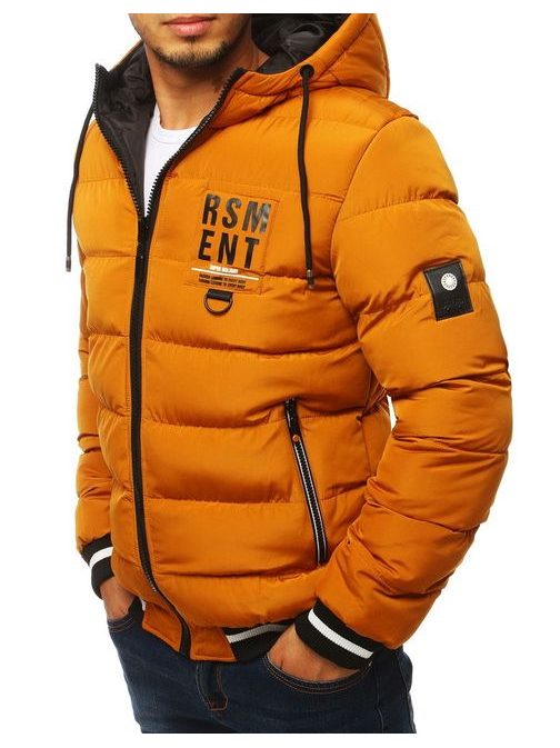 Kétoldalas okker sárga dzseki