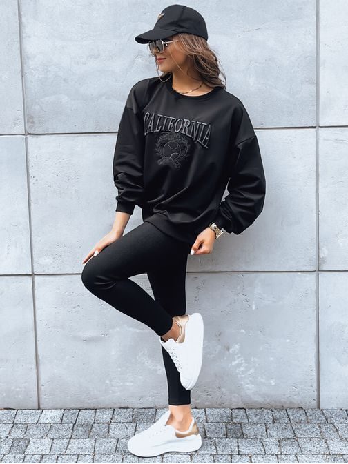 Női leggings fekete California Team színben