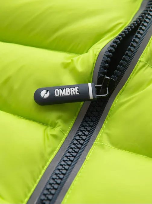 Sportos lime zöld steppelt dzseki  V4 JALP-0185