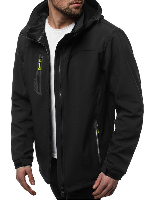 Fekete softshell dzseki  GE/12268