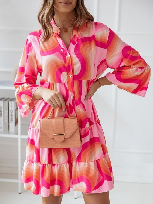 Egyedi rózsaszín női ruha Brantona