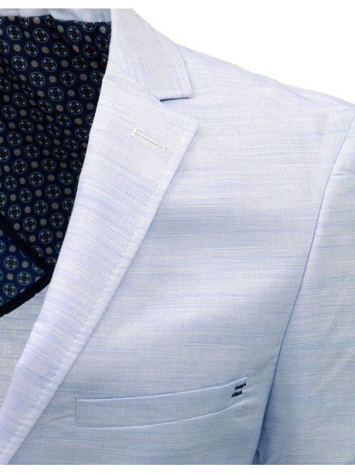 Halvány kék egy gombos zakó