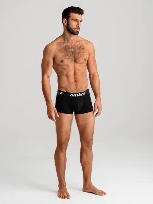 Fekete boxeralsó szett U159 (3 db)