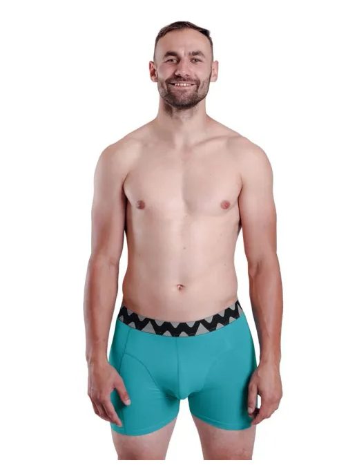 Modern kék boxer alsó Caleton