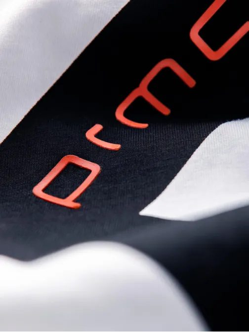 Divatos fehér póló rövid ujjal V2 TSPT-0219