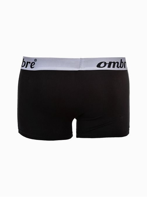 Fekete boxeralsó szett OMBRE U06 (3db)