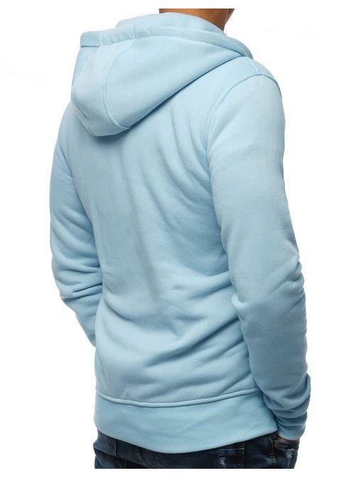 Halvány kék kapucnis felső