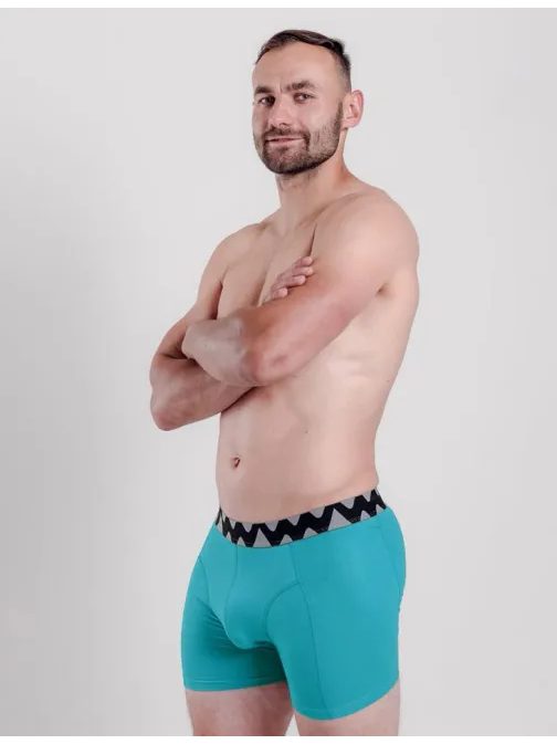 Modern kék boxer alsó Caleton