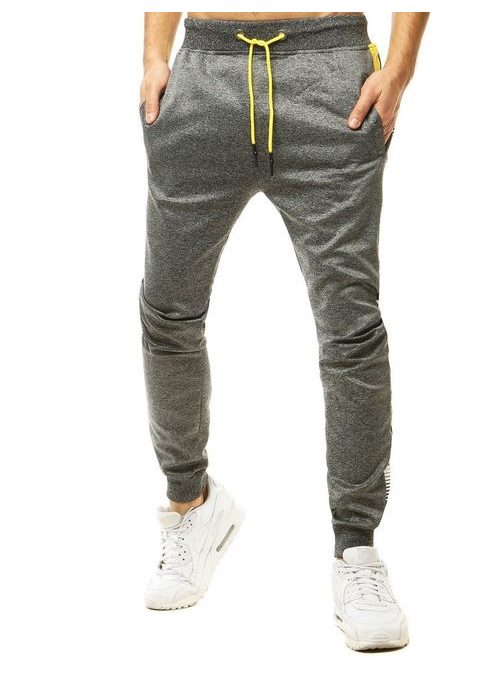 Sötét szürke melegítő nadrág