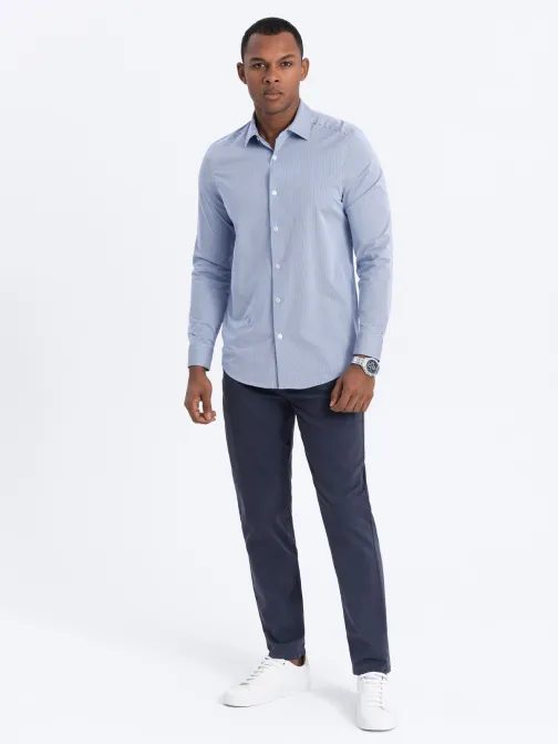 Sötét kék férfi nadrág  V4 PACP-0151