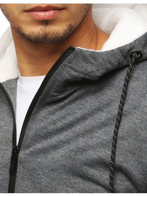 Eredeti szürke kapucnis pulóver