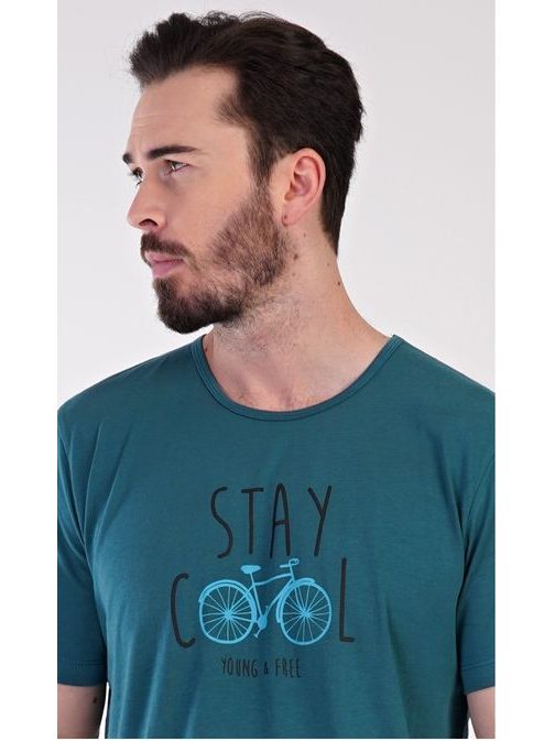 Sötét zöld pizsama Ádám