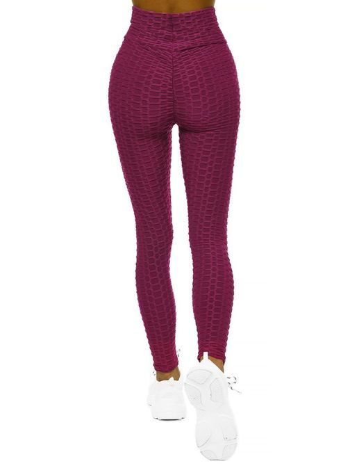 Stílusos lila női leggings JS/YW88024/42