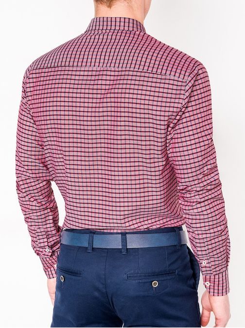 Fantsztikus piros kockás ing k439