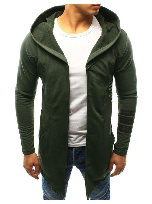 Kényelmes zöld kardigán