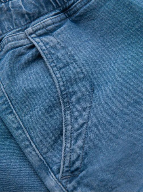 Stílusos kék farmer rövidnadrág V1 SRDS-0161