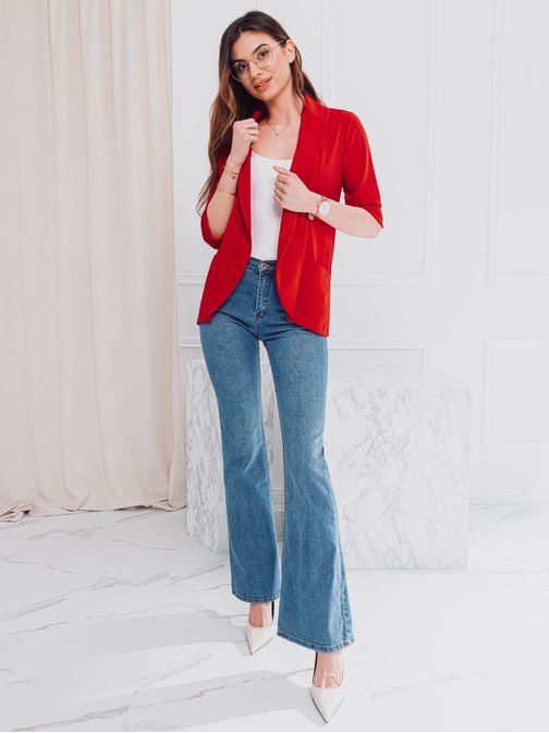 Egyedi piros női zakó MLR001