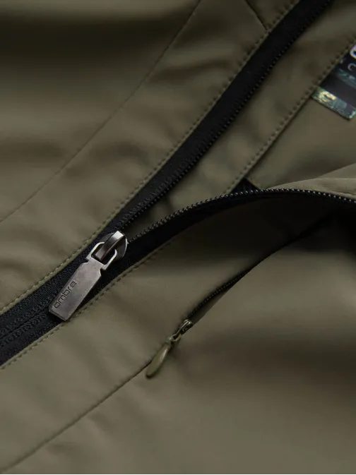 Oliva zöld átmeneti sportos dzseki  V2 JANP-0149