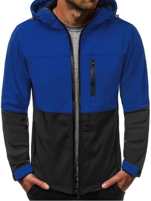 Két színű softshell dzseki kék JS/56006