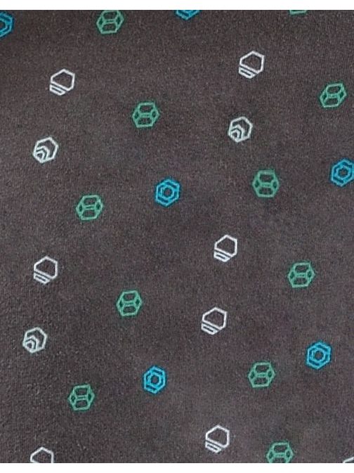 Sötét szürke mintás férfi alsónadrág