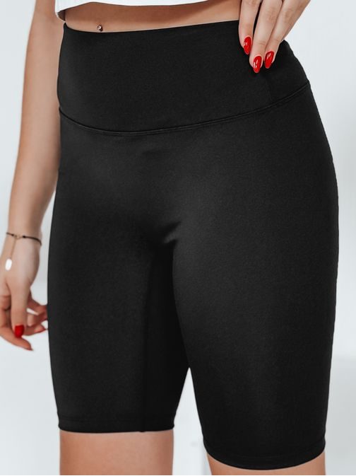 Női sportos fekete rövidnadrág LOVIFIT
