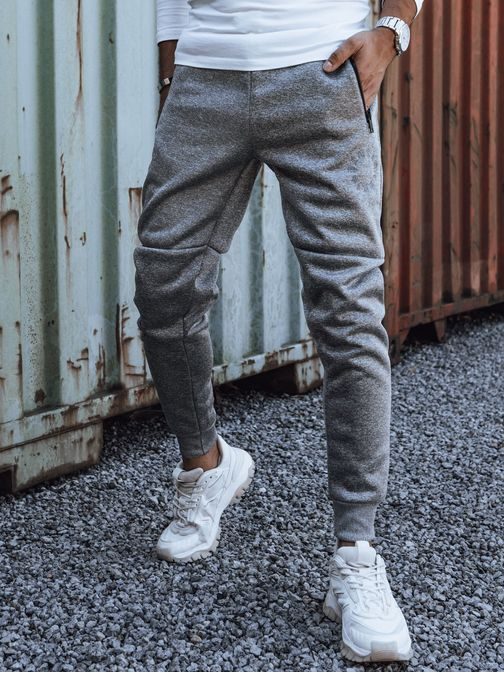 Modern szürke melegítő nadrág