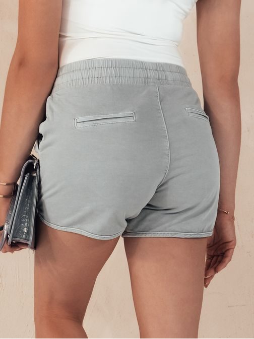 Divatos szürke női rövidnadrág Citychic