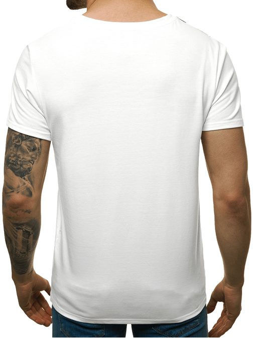 Eredeti fehér póló lenyomattal  JS/Y70006Z