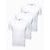 Fehér galléros póló szett- hármas csomagolás Z28-V9