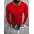 Kényelmes piros pulóver TMK/YY01/6