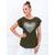 Eredeti sötétzöld női póló SLR018