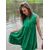 Gyönyörű zöld könnyű nyári női ruha Liria
