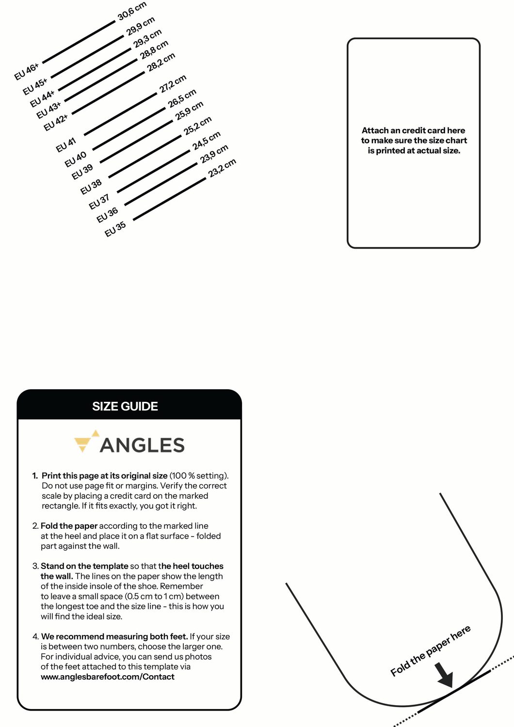 How to measure your foot for barefoot shoes