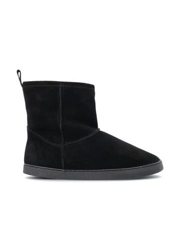 GROUNDIES COZY BOOT 2.0 Schwarz | Damen Winter gefütterte Barfußschuhe