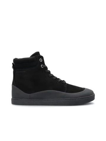 GROUNDIES TORINO Black | Damen Winter gefütterte Barfußschuhe
