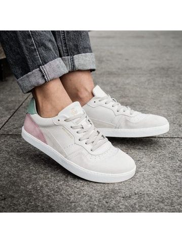 GROUNDIES NOVA GS1 WOMEN Beige Pink | Damen Barfuß-Sneaker