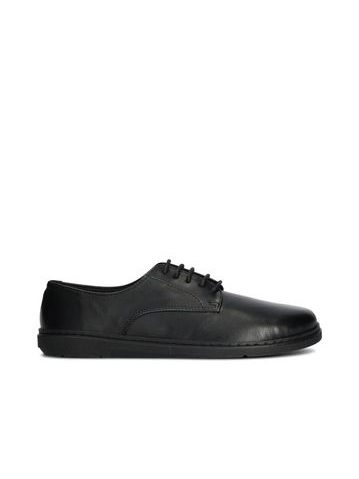 GROUNDIES TRENTO Black | Barefoot Halbschuhe