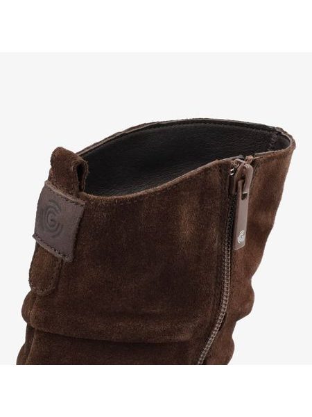 GROUNDIES ODESSA WOMEN GO1 Chocolate Brown | Women's Barefoot Boots