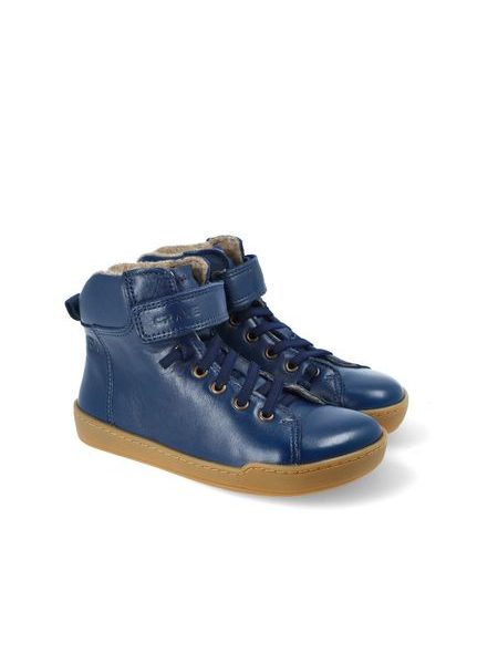 CRAVE WINFIELD Dark Blue | Children's Winter Insulated Barefoot Boots