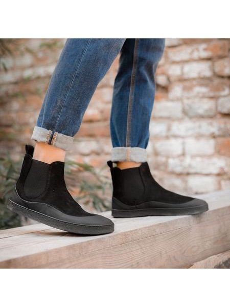 GROUNDIES SIENNA WOMEN Black | Damen Barfuß Chelsea Boots
