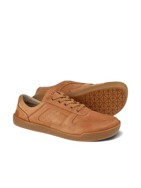 CRAVE LONDON 2.0 Cognac | Barefoot Sneaker