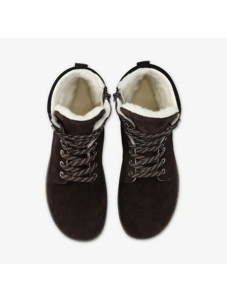GROUNDIES® VANCOUVER 2.0 Espresso | Herren Barfuß-Winterstiefel gefüttert