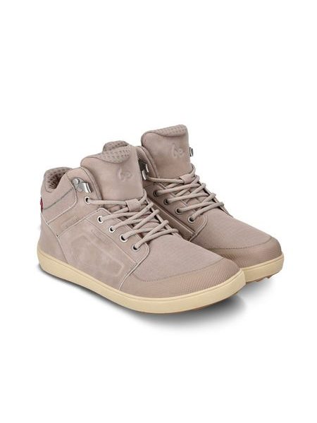 BE LENKA WINTER KNÖCHELSCHUHE ArcticEdge - Beige | Winter gefütterte Barfußschuhe
